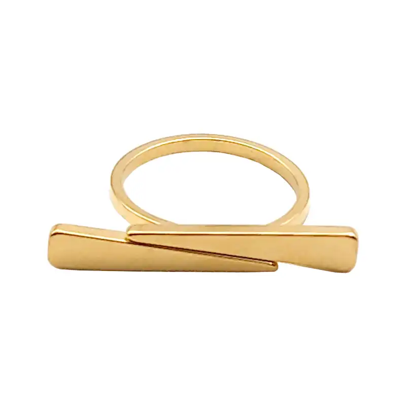 انگشتر زنانه مدل مثلث كد RNG22GL