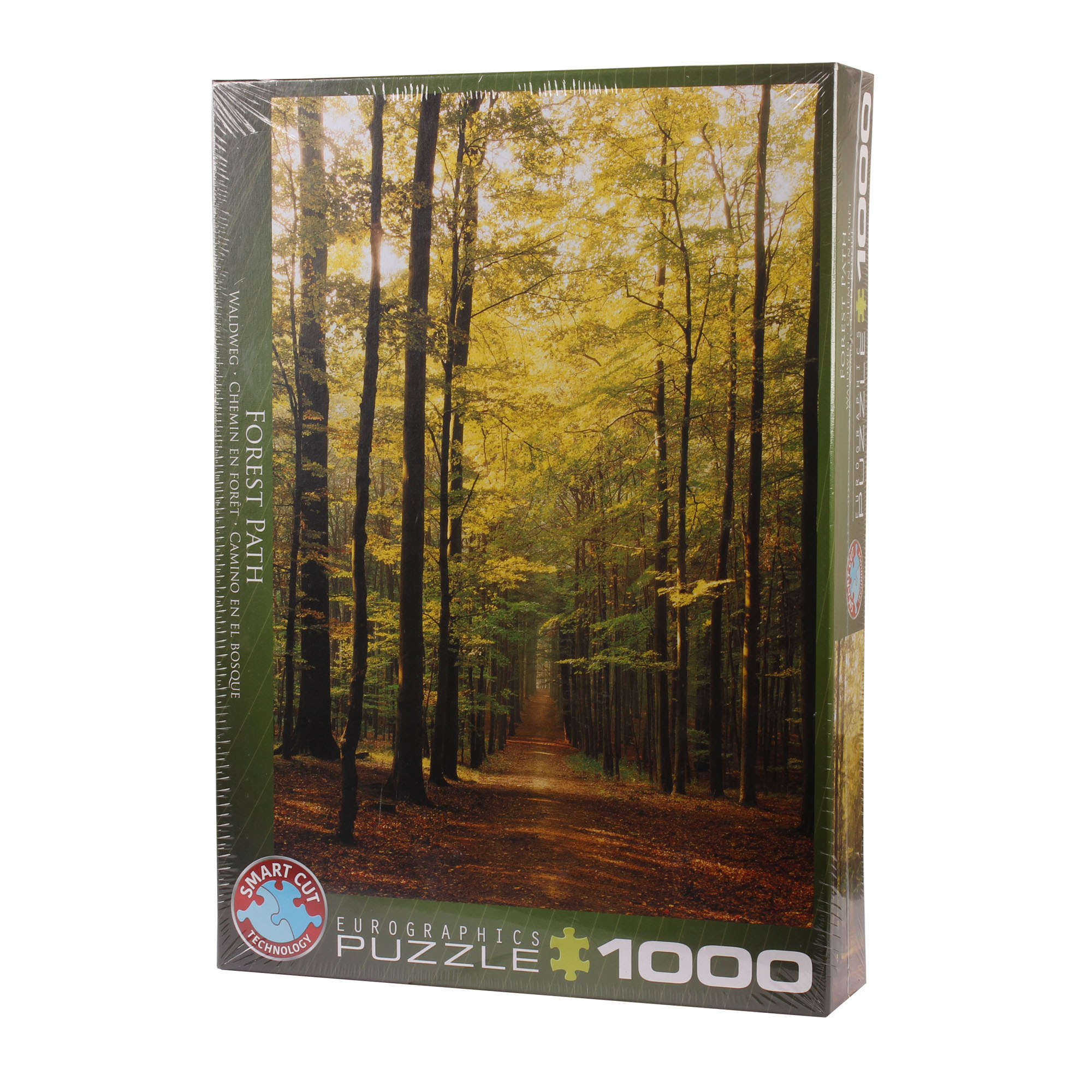 پازل 1000 تكه يوروگرافيكس پازلز مدل Forest path کد P70
