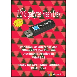 سیستم عامل Windows 10 X64 22H2 Enterprise - Office 2021 Pro Plus  نشر مایکروسافت
