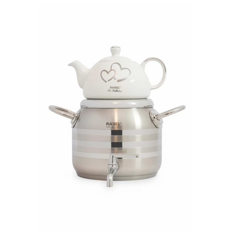 ست کتری و قوری راسل مدل IR-109s گنجایش کتری ۴ لیتر گنجایش قوری ۱ لیتر 