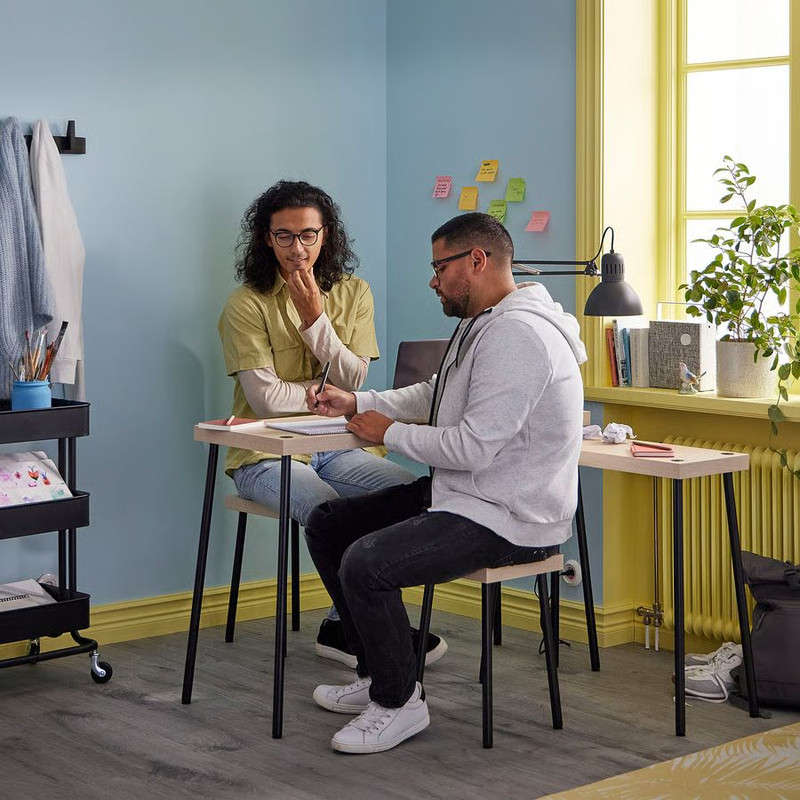 میز و صندلی ناهارخوری دو نفره ایکیا مدل FRIDNAS