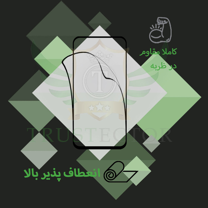 محافظ صفحه نمایش سرامیکی تراستکتور مدل CMT مناسب برای گوشی موبایل شیائومی Poco X3 Pro