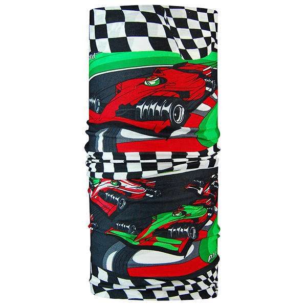 دستمال سر و گردن پک مدل Kids Race Cars