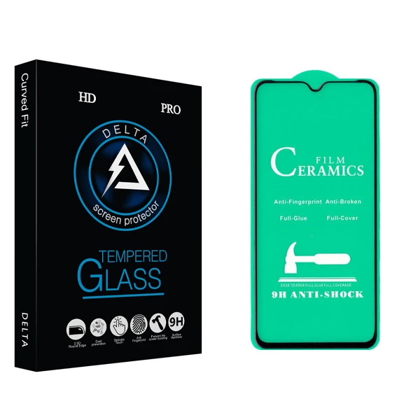 محافظ صفحه نمایش سرامیکی دلتا مدل Fit مناسب برای گوشی موبایل شیائومی Redmi Note 8