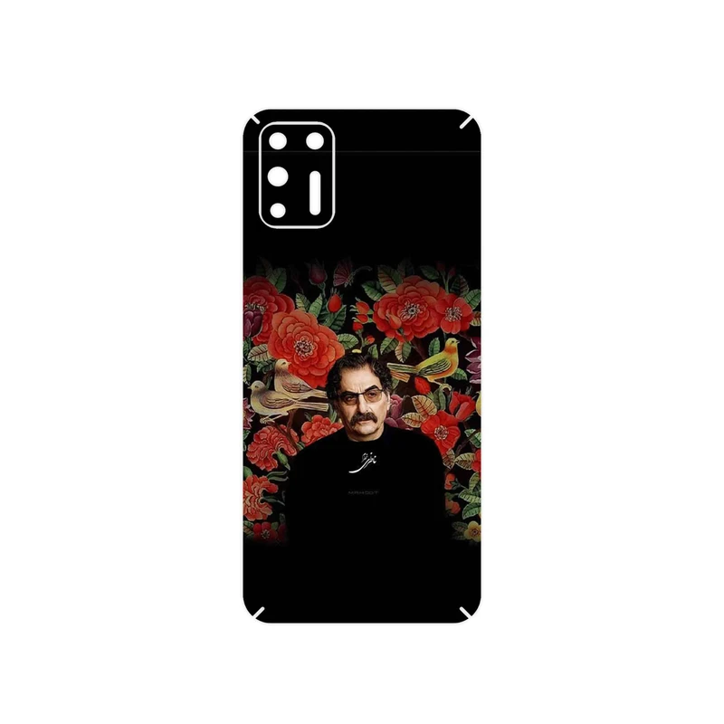 برچسب پوششی ماهوت مدل Shahram Nazeri مناسب برای گوشی موبایل موتورولا Moto G9 Plus