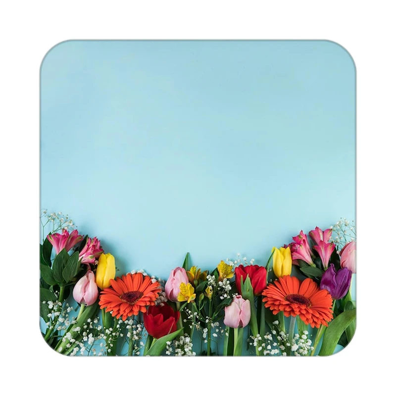 زیر لیوانی کاکتی طرح گل مدل mp16922