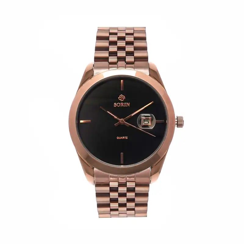 ست ساعت مچی عقربه ای زنانه و مردانه سورین مدل GL1129B-SC10C