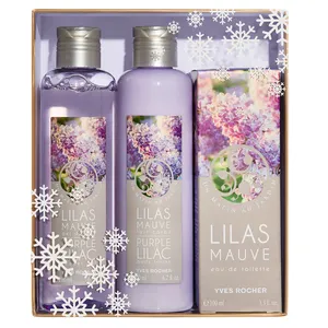 ست ادو تویلت زنانه به همراه لوسیون و ژل بدن ایوروشه مدل Lilas Mauve