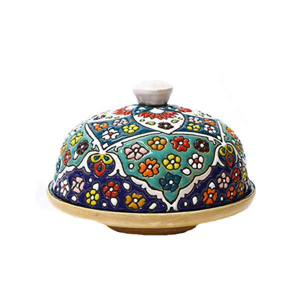 کره خوری میناکاری مدل مهرخاک کد 013