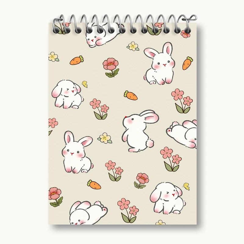 دفتر یادداشت 50 برگ خندالو مدل خرگوش کد 26213