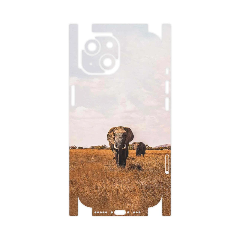 برچسب پوششی ماهوت مدل Elephant-FullSkin مناسب برای گوشی موبایل اپل iPhone 15