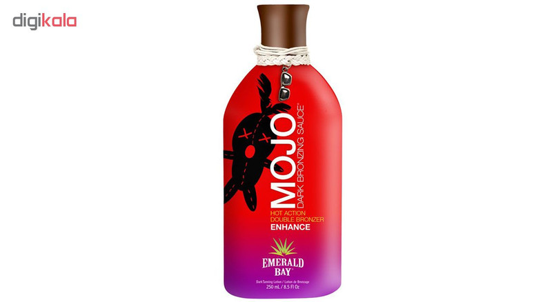 کرم برنزه کننده امرالد بی مدل موجو حجم 250 میلی لیتر