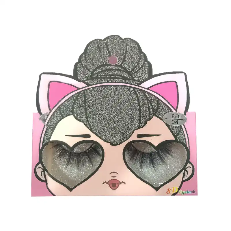 مژه مصنوعی آیلش میکر مدل 8 بعدی شماره 04 مجموعه سه عددی