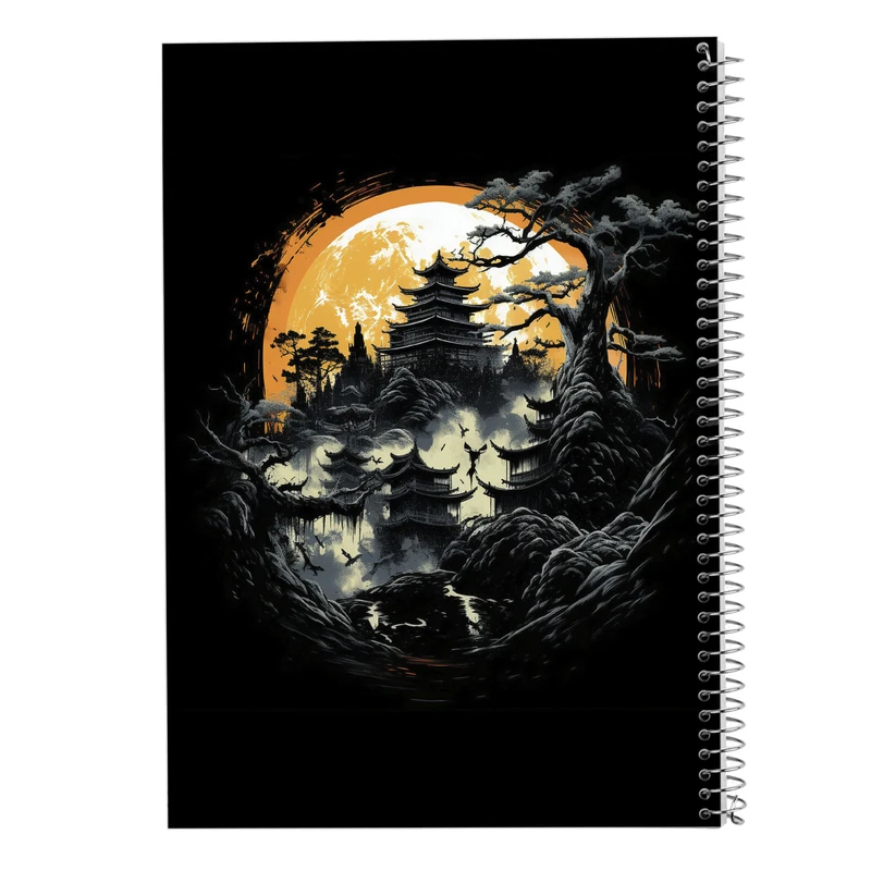 دفتر ژورنال نویسی 50 برگ مدوپد مدل نقطه ای طرح Vindland Saga کد DF3284