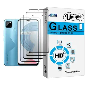 AFS Unique Glass MIX004 Screen Protector For Realme C21Y Pack Of 4