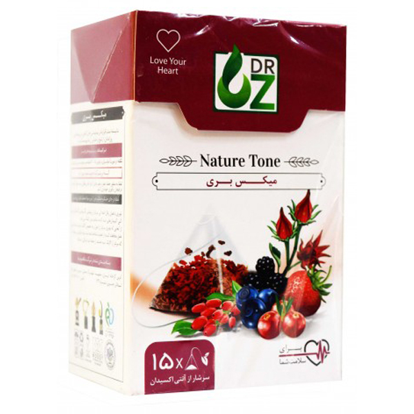 دمنوش میکس بری دکتر آز مدل Mixed Berry بسته 15 عددی