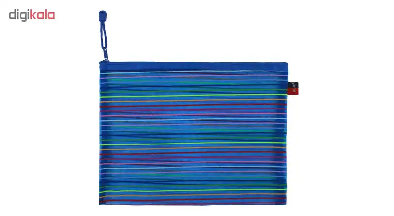 پوشه زیپ دار کد 1056 سایز A4 بسته 3 عددی