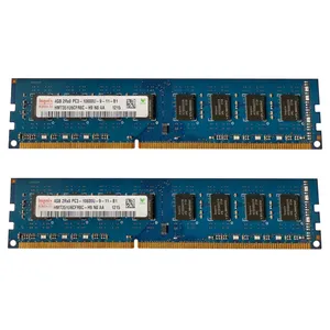 رم کامپیوتر DDR3 تک کاناله 1333 مگاهرتز CL9 هاینیکس مدل 2Rx8 PC3-10600U ظرفیت 4 گیگابایت بسته دو عددی
