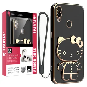 Spartan Kitty Cover For Samsung Galaxy A20 / A30 With Strap