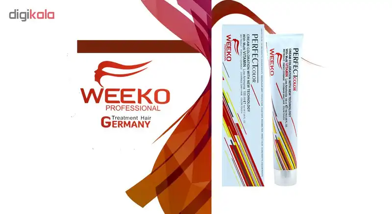 رنگ مو ویکو شماره 6.64 حجم 100 میلی لیتر رنگ قرمز ارغوانی