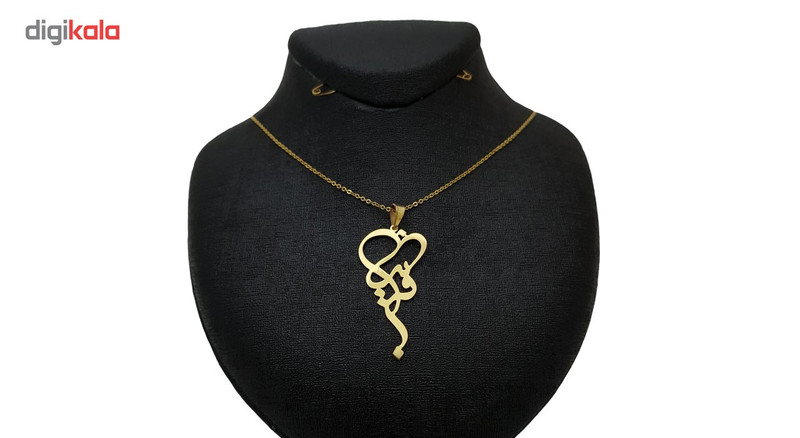 گردنبند نقره ترمه مدل اسم فریبا کد a22