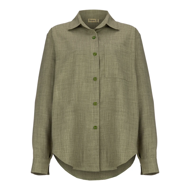 تونیک آستین بلند زنانه السانا مدل متین کد 215710