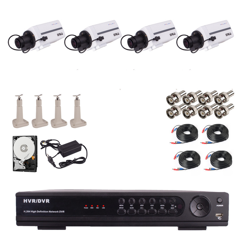 پک سیستم امنیتی حفاظتی دوربین مداربسته ویوورا مدل ANALOG-16CH