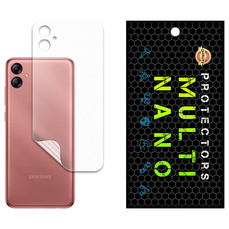 محافظ پشت مات نانو هیدروژل مولتی نانو مدل X-F1B مناسب برای گوشی موبایل سامسونگ Galaxy A04