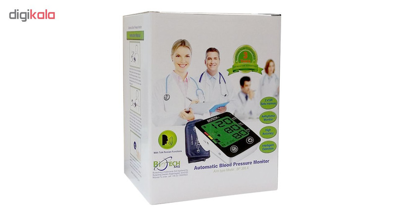 فشارسنج بازویی سخنگو بایوتک مدل BP386A فشارسنج بازویی سخنگو بایوتک مدل BP386A