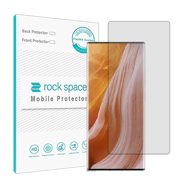 محافظ صفحه نمایش شفاف راک اسپیس مدل HyGEL مناسب برای گوشی موبایل زد تی یی Axon 40 ultra