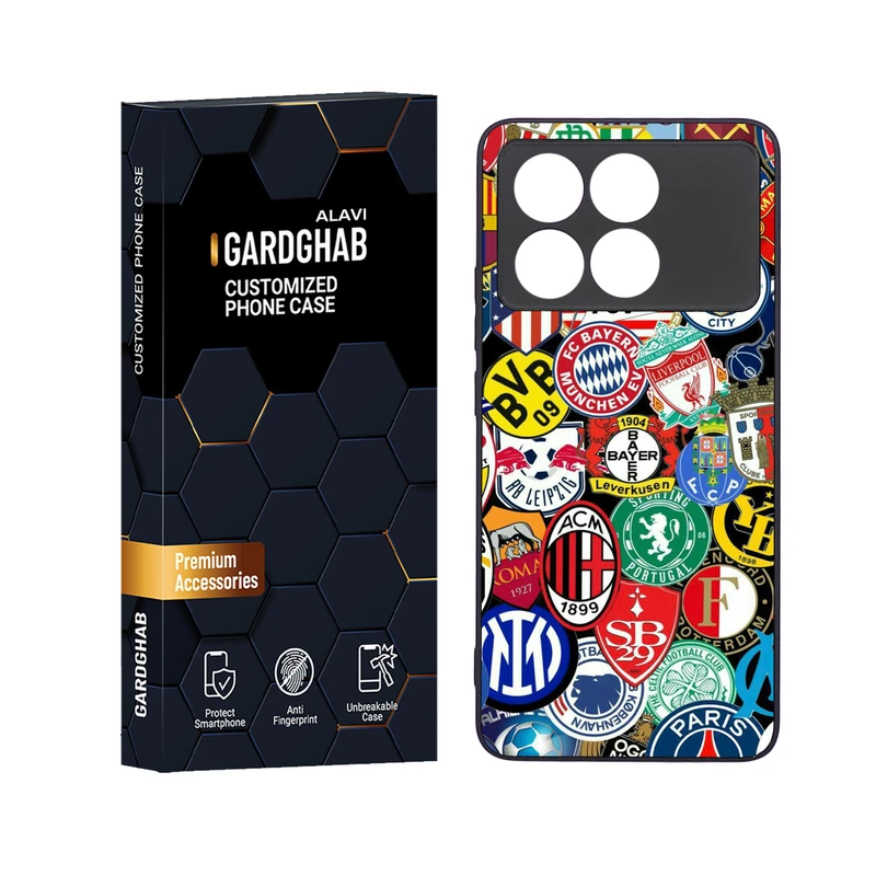 کاور گارد قاب علوی مدل دور ژله ای مناسب برای گوشی موبایل شیائومی Poco X6 Pro