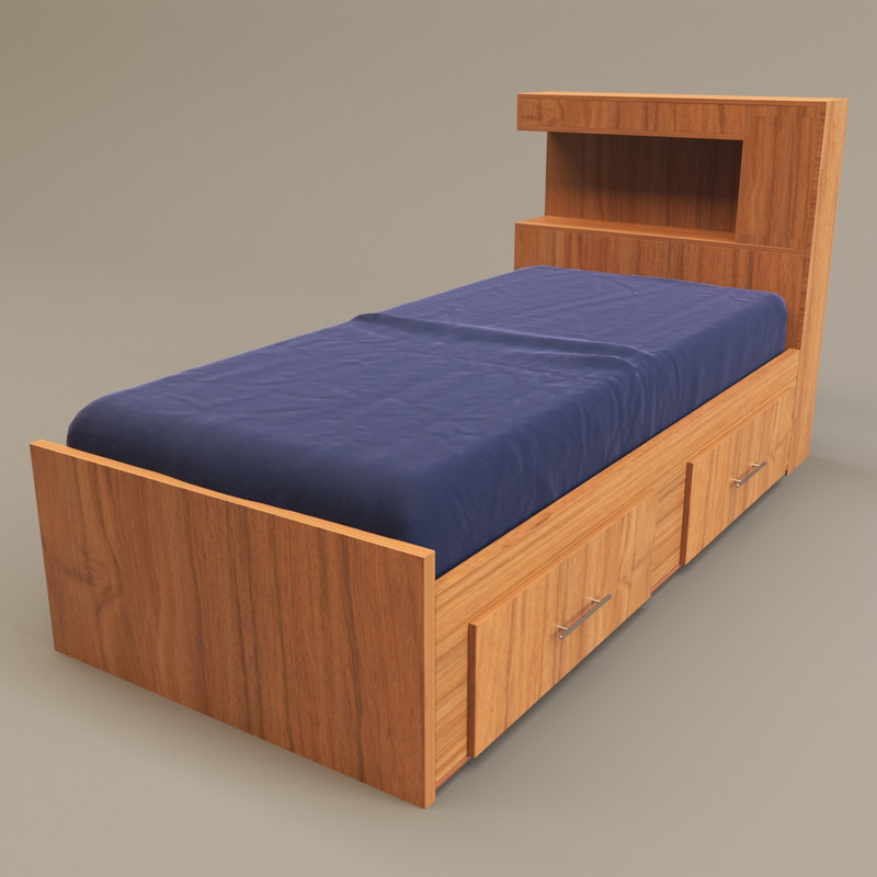 تخت خواب یکنفره اعیان مدل FH302 سایز 90x200 سانتی متر تخت خواب یکنفره اعیان مدل FH302 سایز 90x200 سانتی متر