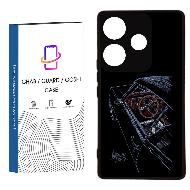 کاور قاب گارد گوشی طرح پسرانه کد 74 - TPU مناسب برای گوشی موبایل  شیائومی  Redmi 13