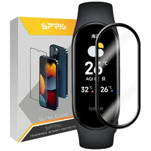 محافظ صفحه نمایش نانو اسپریگ مدل SPG مناسب برای ساعت هوشمند شیائومی Mi Band 8