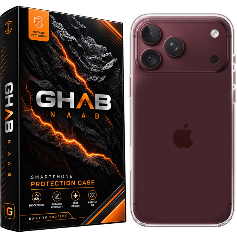 کاور قاب ناب مدل ژله ای مناسب برای گوشی موبایل اپل IPhone 18 Pro