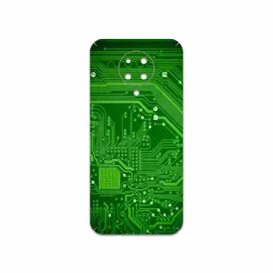 MAHOOT Green Printed Circuit Board Cover Sticker for Xiaomi Poco F2 Pro