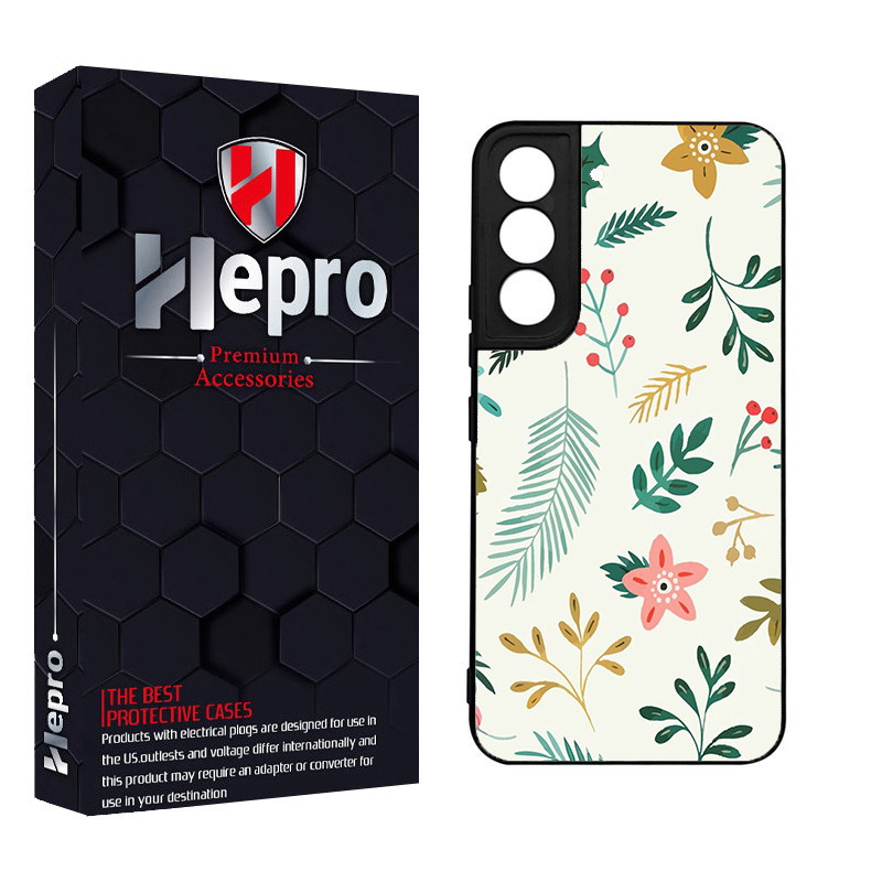 کاور هپرو طرح گل کد TPU-036 مناسب برای گوشی موبایل سامسونگ Galaxy S22