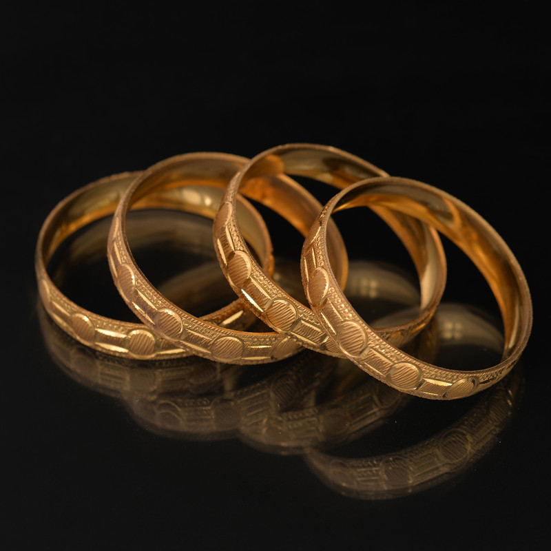 النگو زنانه مدل AL6006-3 بسته 4 عددی