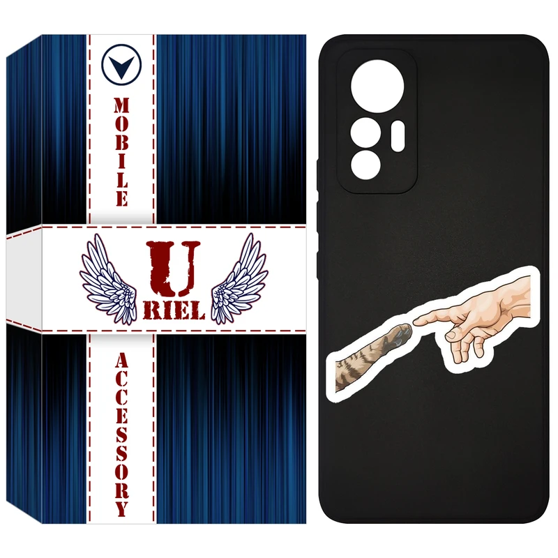 کاور یوریل مدل KSH کد 94 طرح دست گربه مناسب برای گوشی موبایل شیائومی 12 Lite