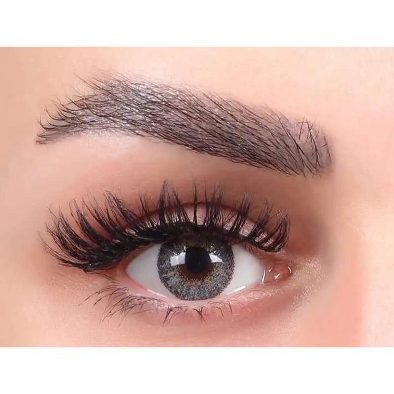 لنز چشم بیوتی شماره 13 مدل EPC310 رنگ طوسی عسلی تیره