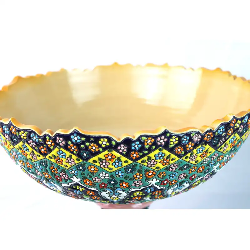 میوه خوری میناکاری مدل گزی کد s18