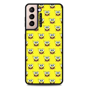 AKAM AMC-WSGS21P-SPONGE BOB12 Cover For Samsung Galaxy S21 Plus