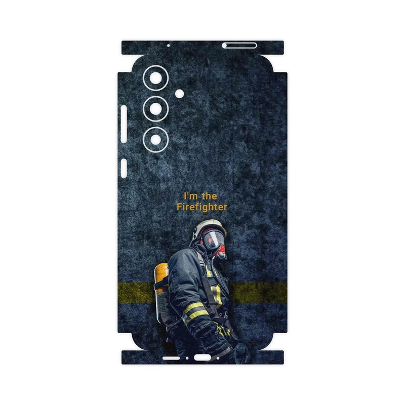 برچسب پوششی ماهوت مدل Firefighter-FullSkin مناسب برای گوشی موبایل سامسونگ Galaxy A55