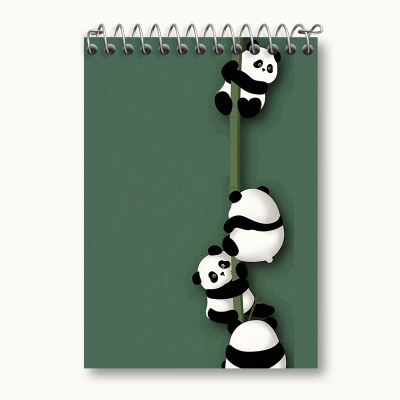 دفتر یادداشت 50 برگ خندالو طرح پاندا کیوت کد N4111