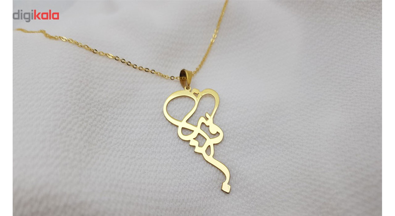 گردنبند نقره ترمه مدل اسم فریبا کد a22