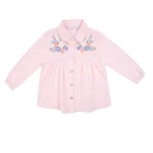 شومیز آستین بلند یقه برگردان دخترانه فیورلا مدل p کد 25053-35069-45086