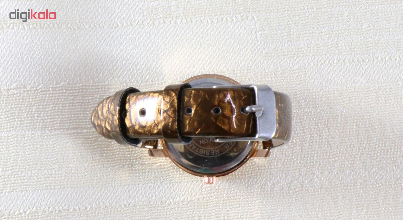 ساعت مچی عقربه ای زنانه فولون مدل پروانه ای کد 01