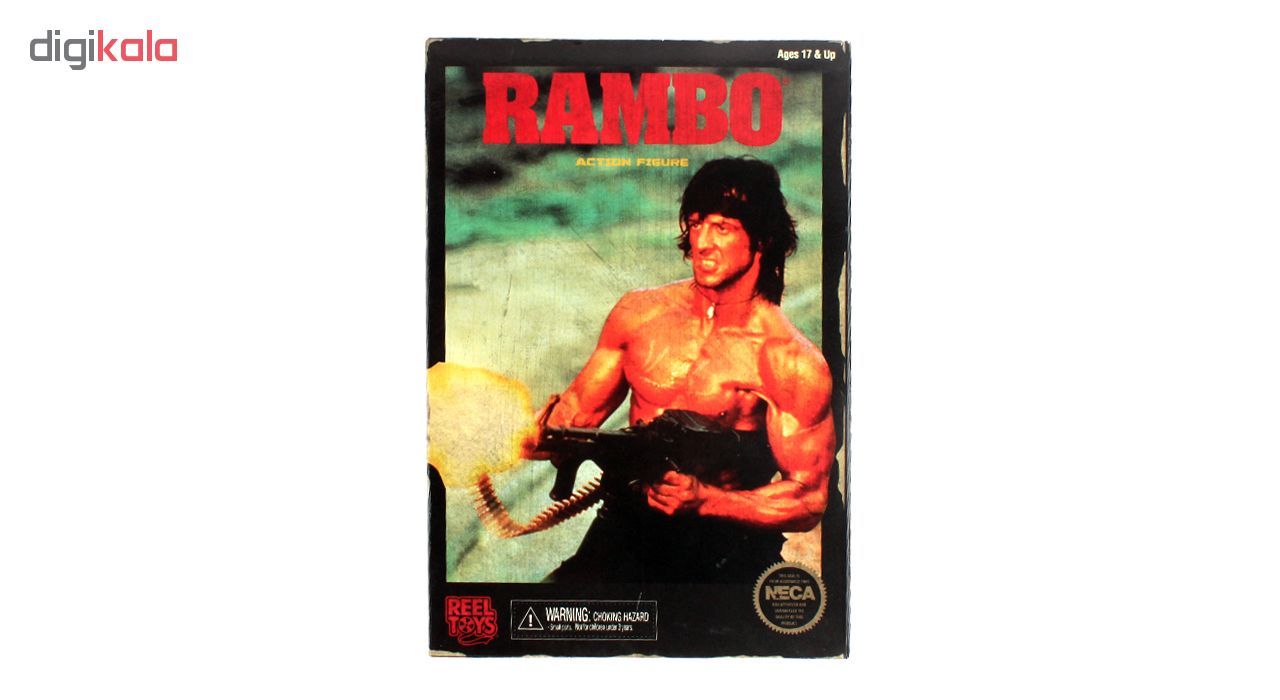اکشن فیگور نکا مدل Rambo Sega Game Series