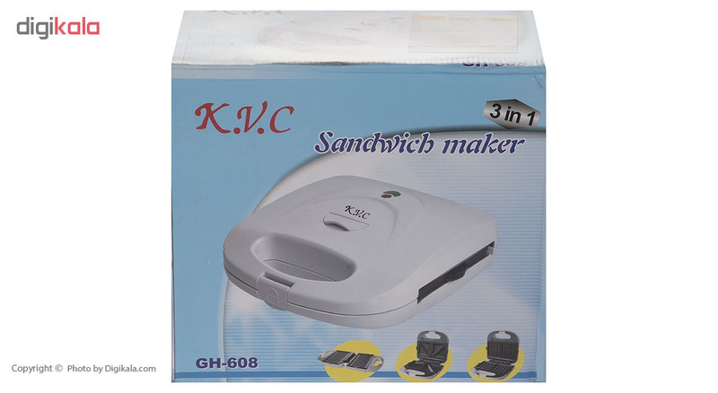 ساندویچ ساز کی.وی.سی مدل GH-608