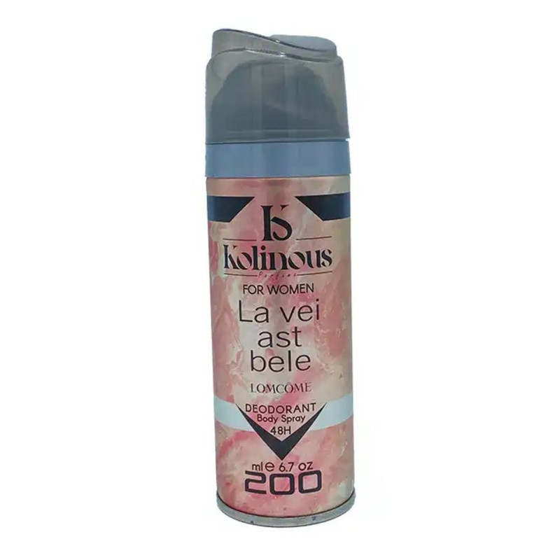 اسپری خوشبو کننده بدن زنانه کلینوس مدل La Vei Ast Bele حجم 200 میلی لیتر